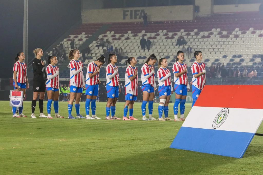 Equipo femenino de futbol de la selección de paraguay